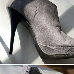 Michael antonio suede boot heels size 7